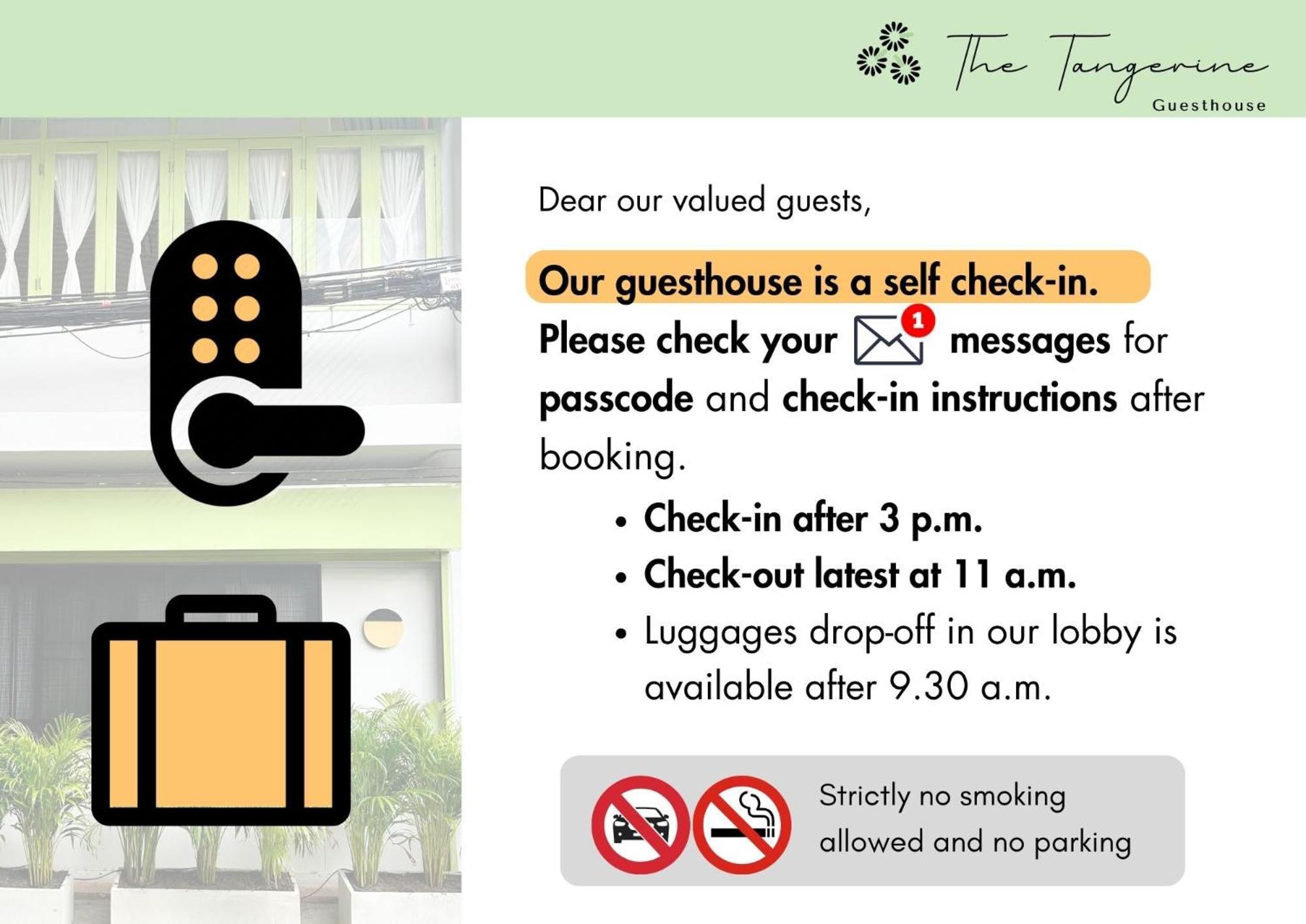 The Tangerine Guesthouse 방콕 외부 사진